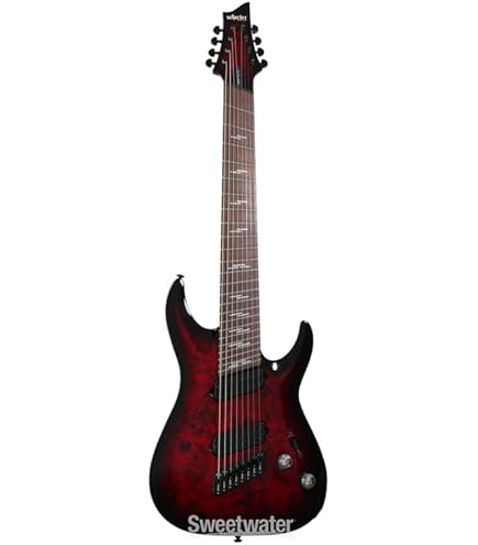 Amazon.com: Schecter Damien-8 Multiscale 8-string Electric Guitar